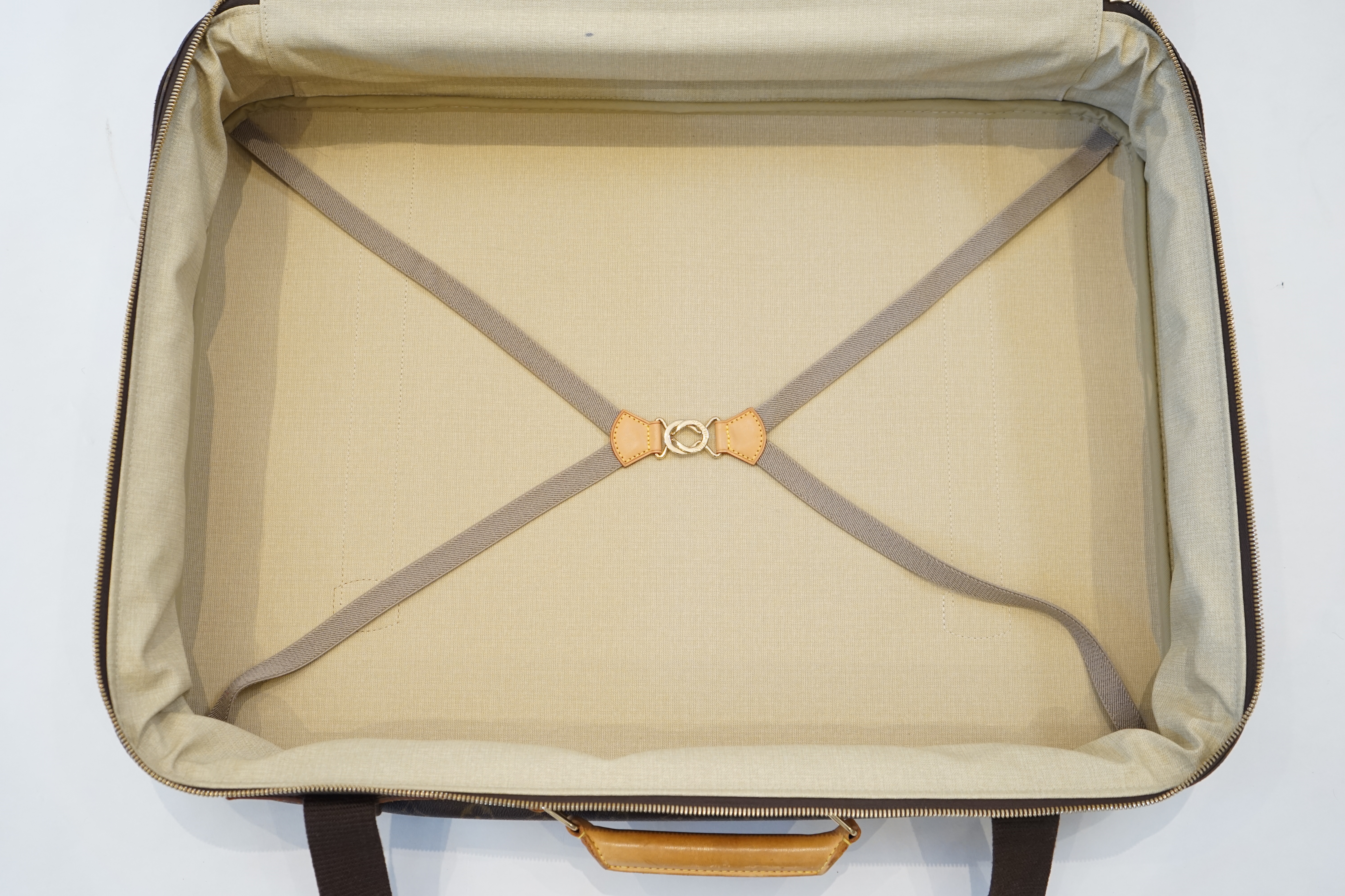 A Louis Vuitton Satellite 65 travel bag width 65cm, depth 19cm, height 46cm